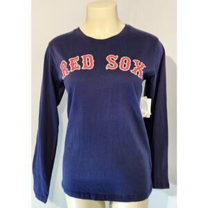 Junior/Girl Red Sox Benintendi #16 Long Sleeve Fan Shirt New Size L 14/16